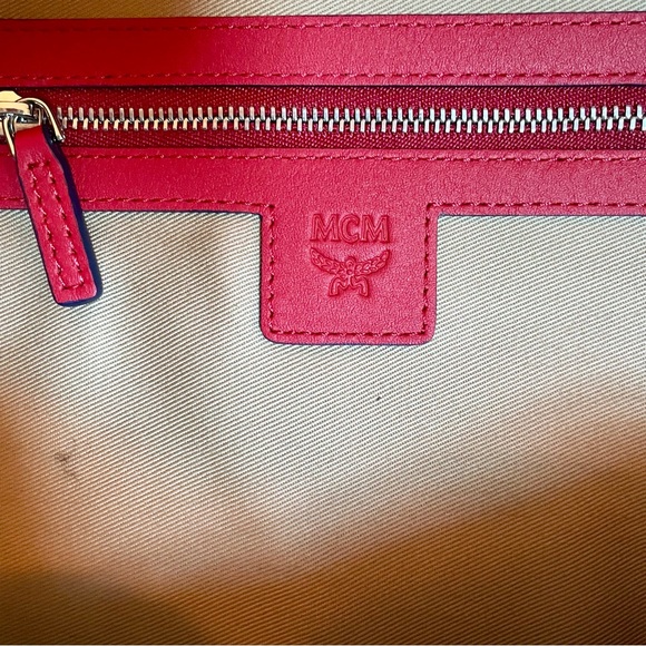 MCM Red Backpack - Picture 5 of 6